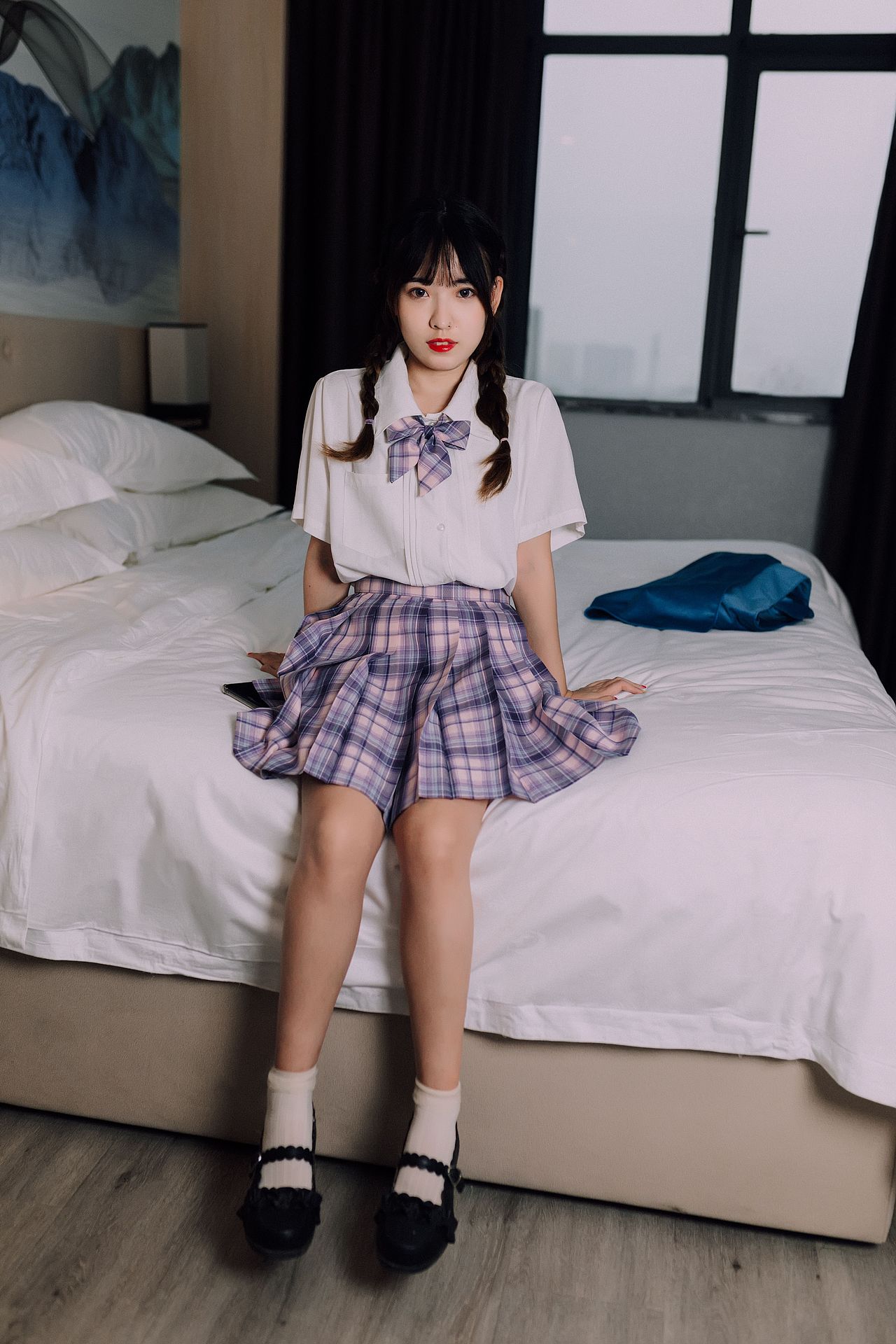 拍完神明少女顺带一组JK制服片