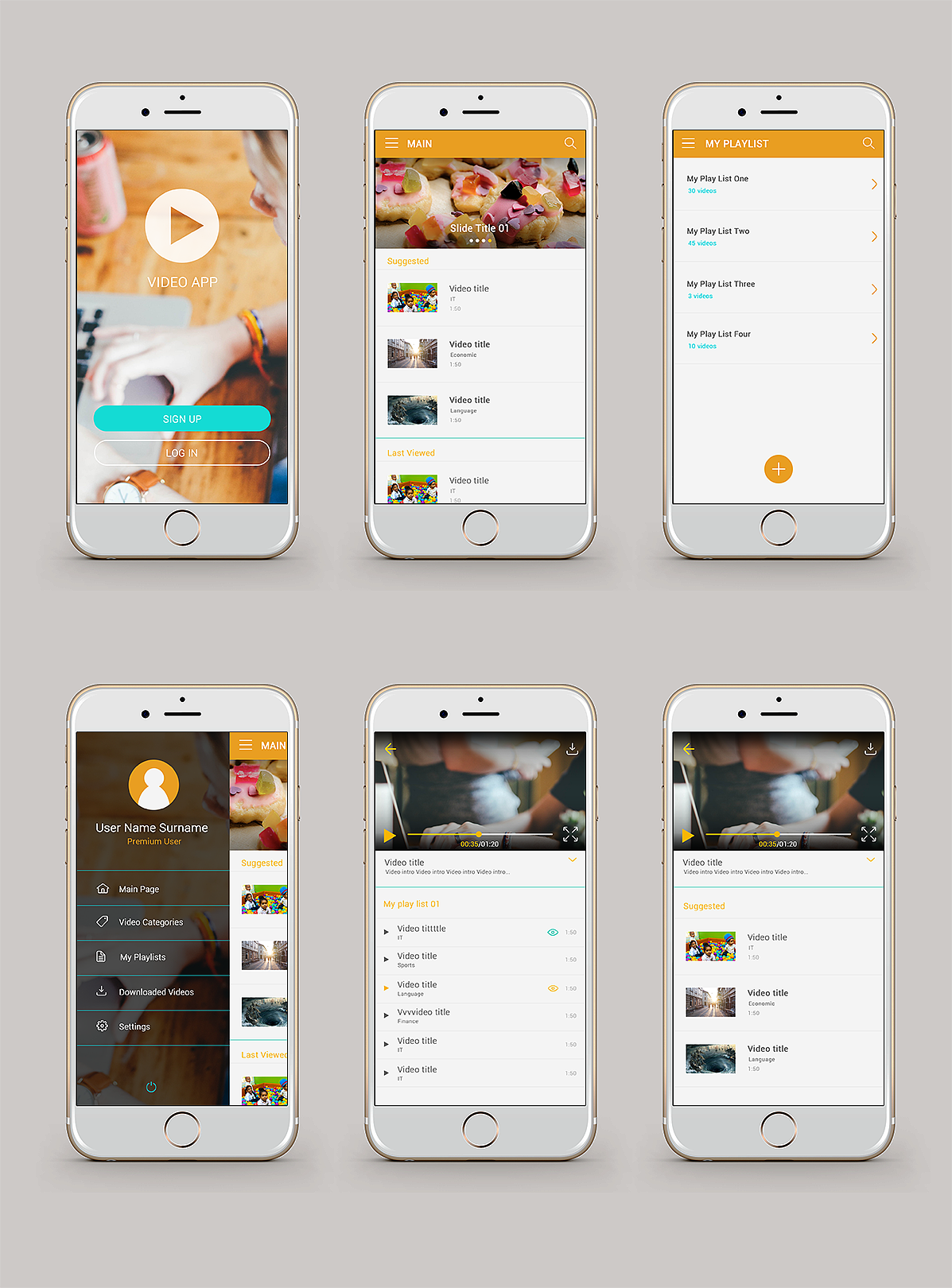 轻量级视频app交互方案(部分)