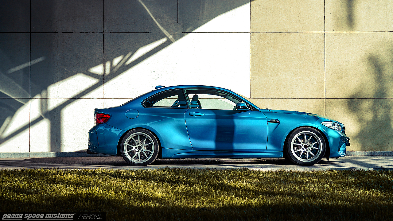 汽车摄影：BMW M2 COMPETITON 蓝（图ZMjUyMjg4MDM2） - 产品摄影 - 站酷设计师PSCwehonlau原创素材 - 站酷ZCOOL