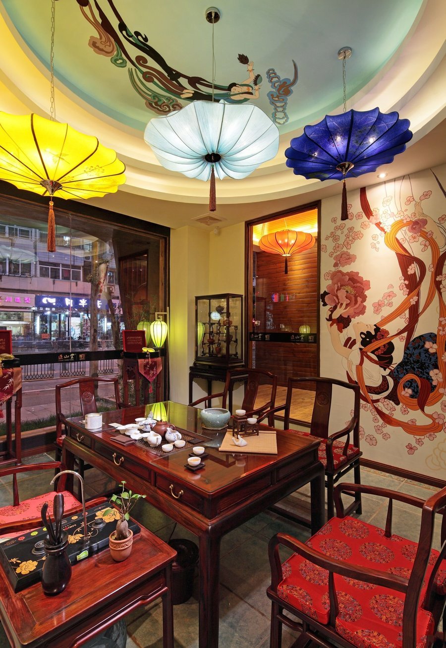 【正山堂】-扬州茶楼设计|扬州茶楼装修
