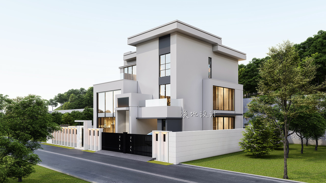 现代化别墅外观外立面设计