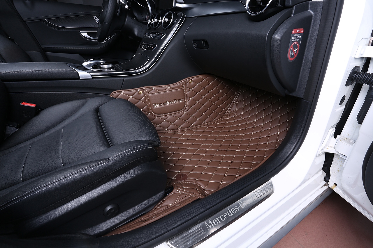 汽车脚垫拍摄 奔驰专用脚垫拍摄 原图无修