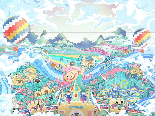 亲子乐园宣传海报