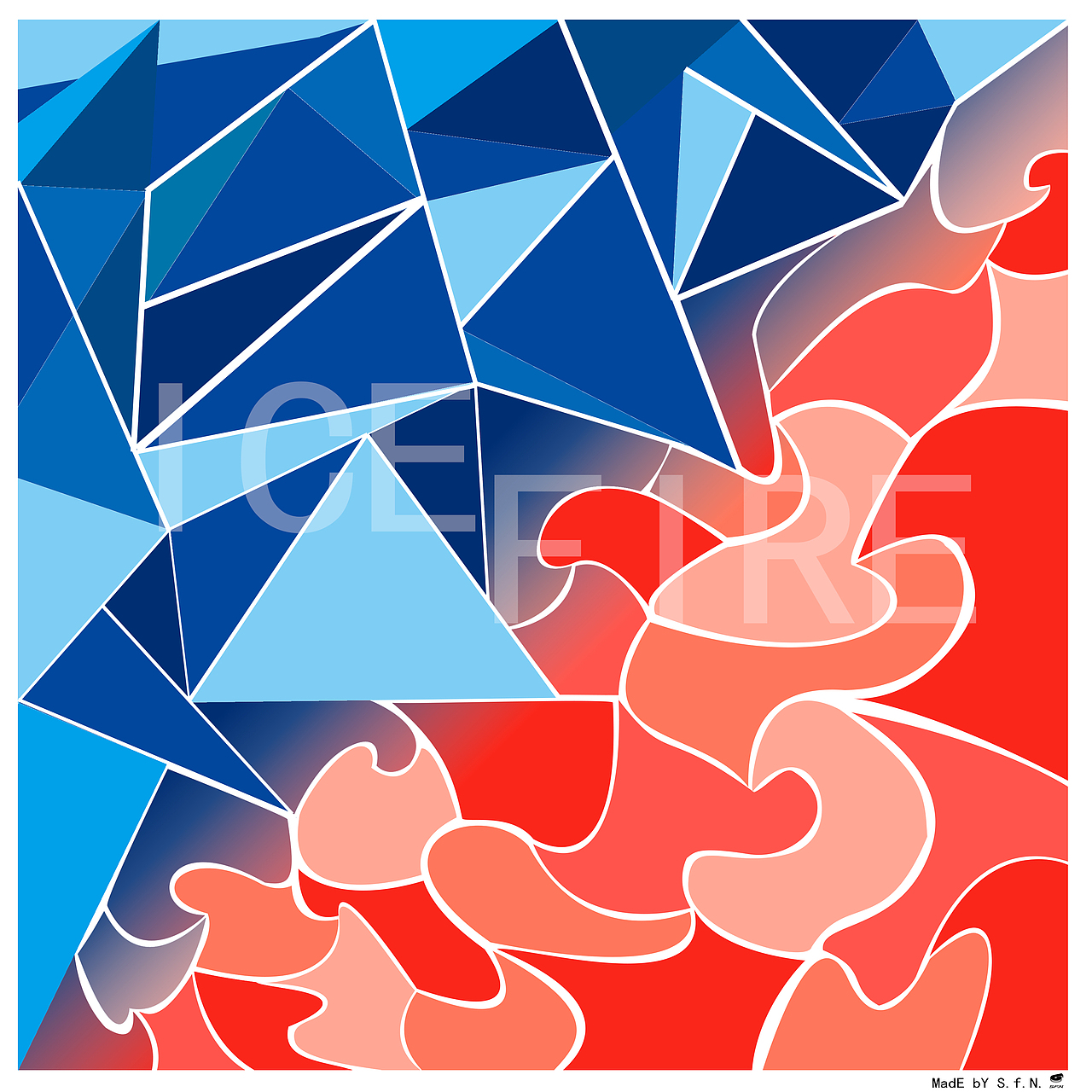  色彩构成课程—成果集