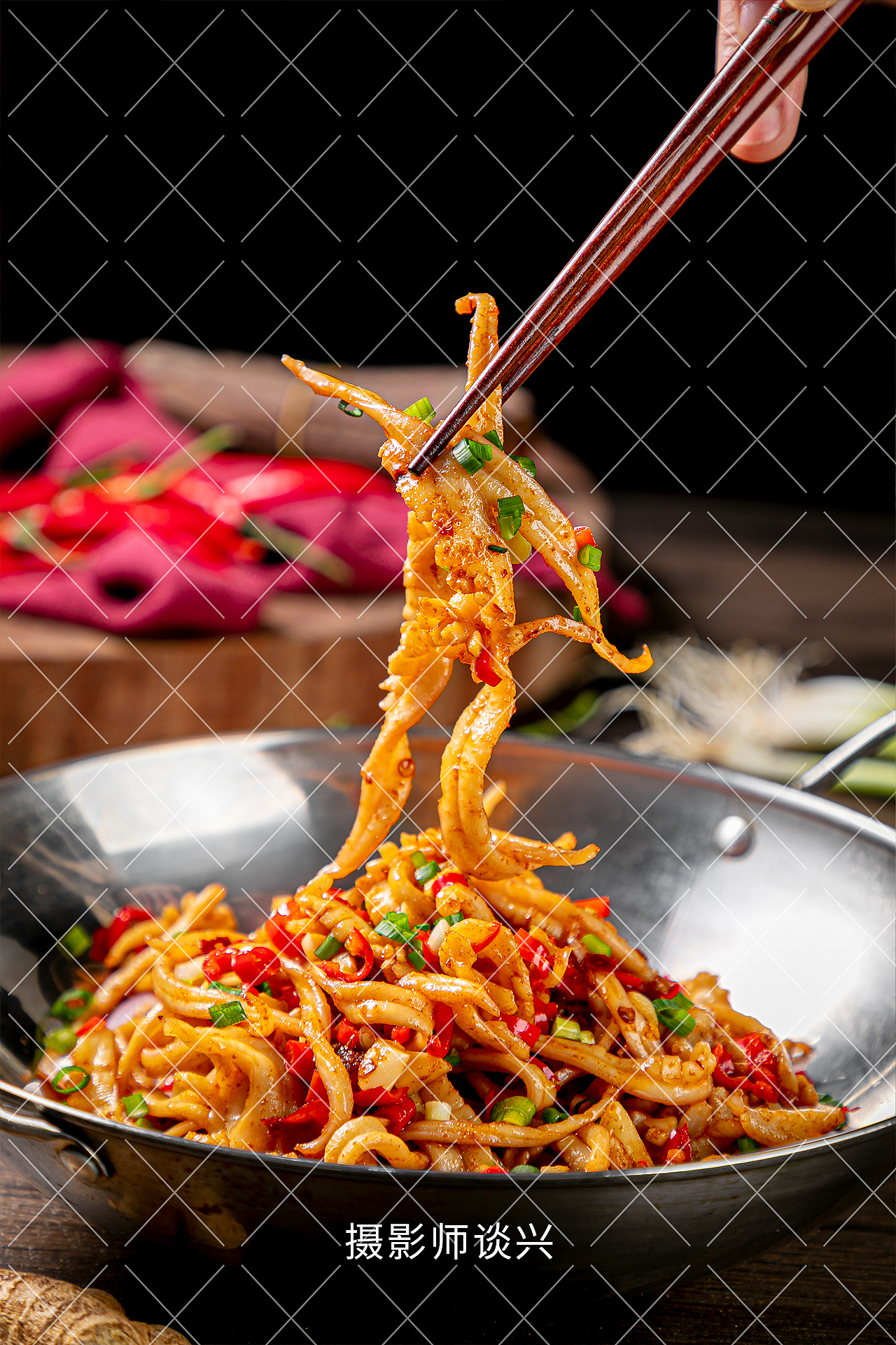 茶油谷鸭 、鱿鱼、羊杂、五圆整鸡等湘菜 美食摄影