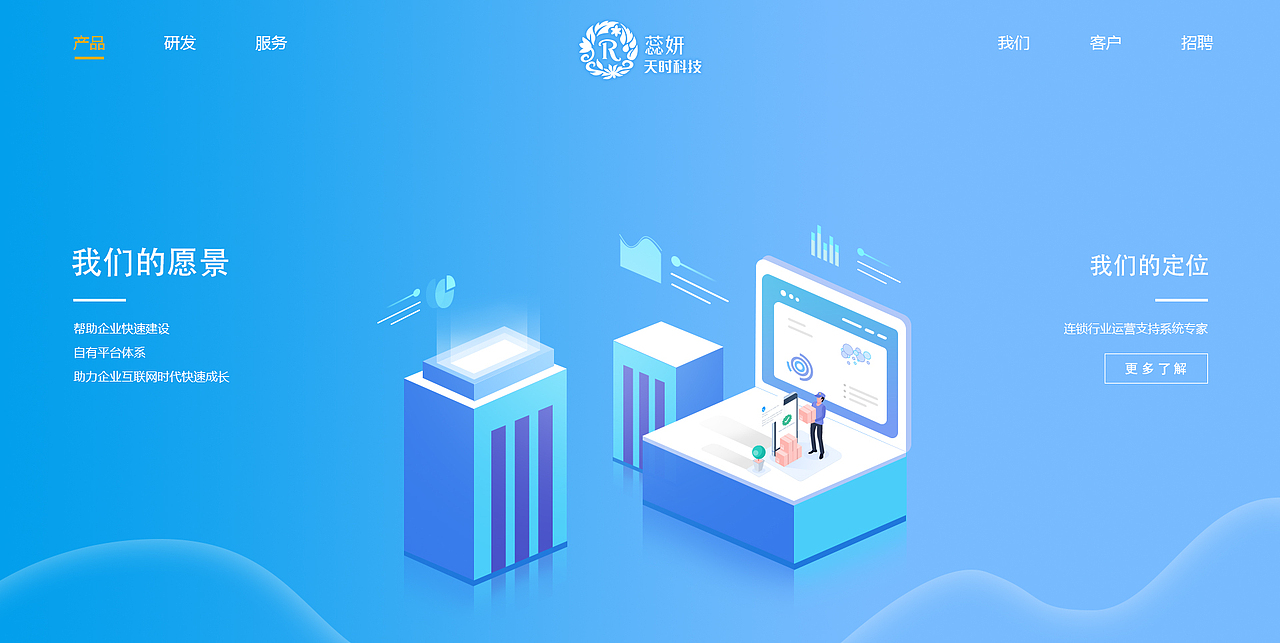 蕊妍天时科技网站（图ZMTIyMjcwNDQw） - 企业官网 - 站酷设计师Lum帅帅帅原创素材 - 站酷ZCOOL
