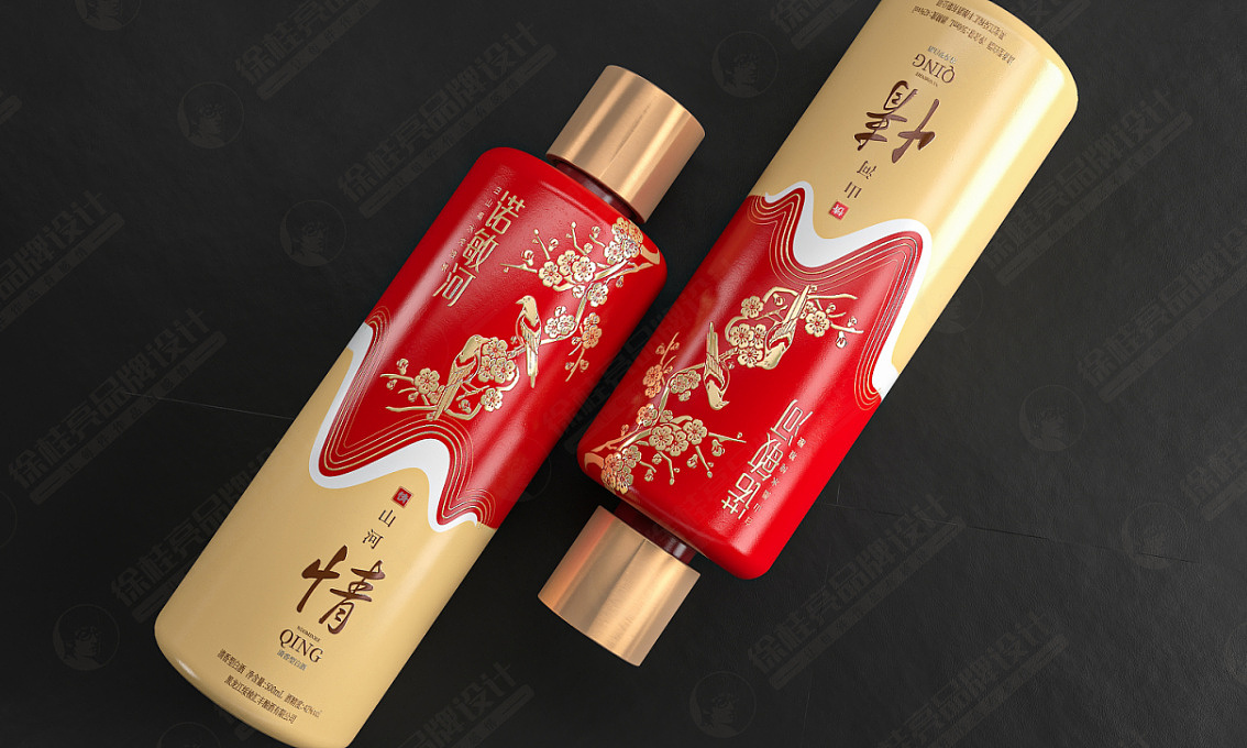 诺敏河白酒—徐桂亮品牌设计!