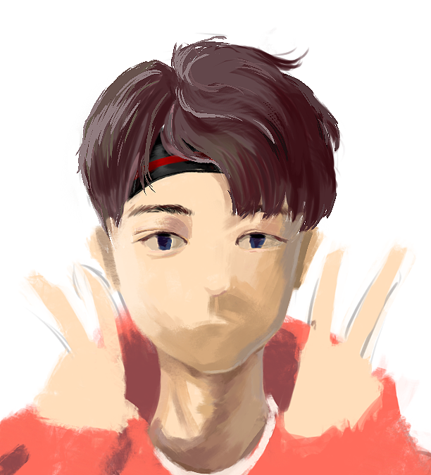 練習(xí)稿王俊凱（1）（圖ZMjY2ODAxOTg0） - 繪畫 - 站酷設(shè)計(jì)師行川YOHOO原創(chuàng)素材 - 站酷ZCOOL