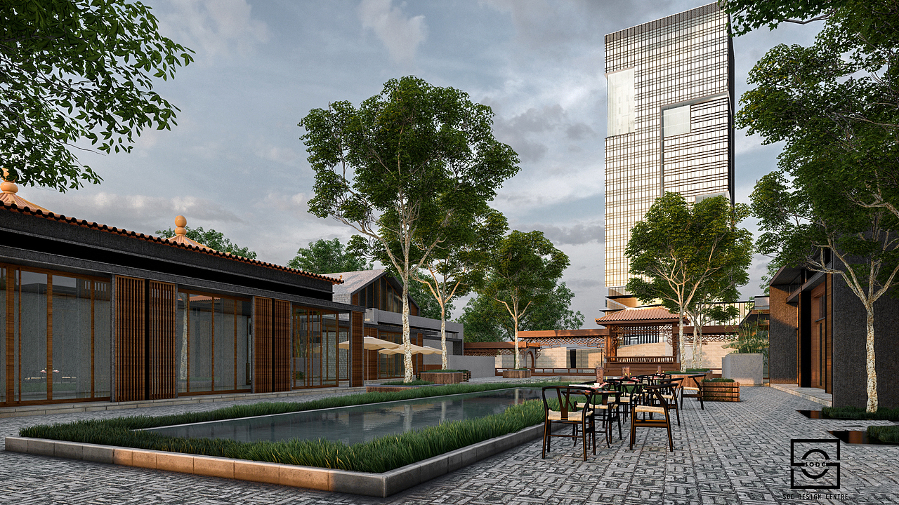 lumion9.3商业效果