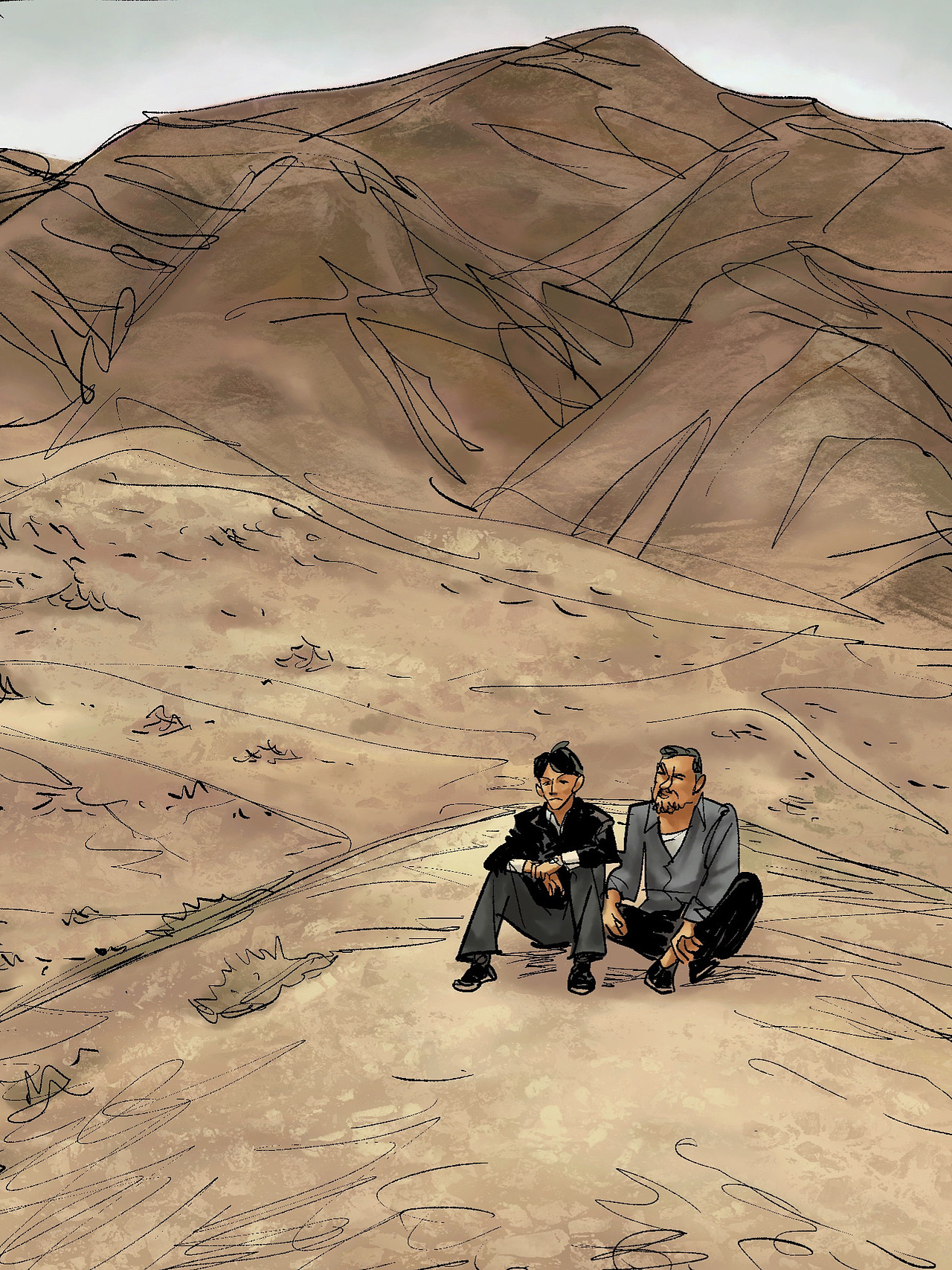 《山海情》系列漫画组图