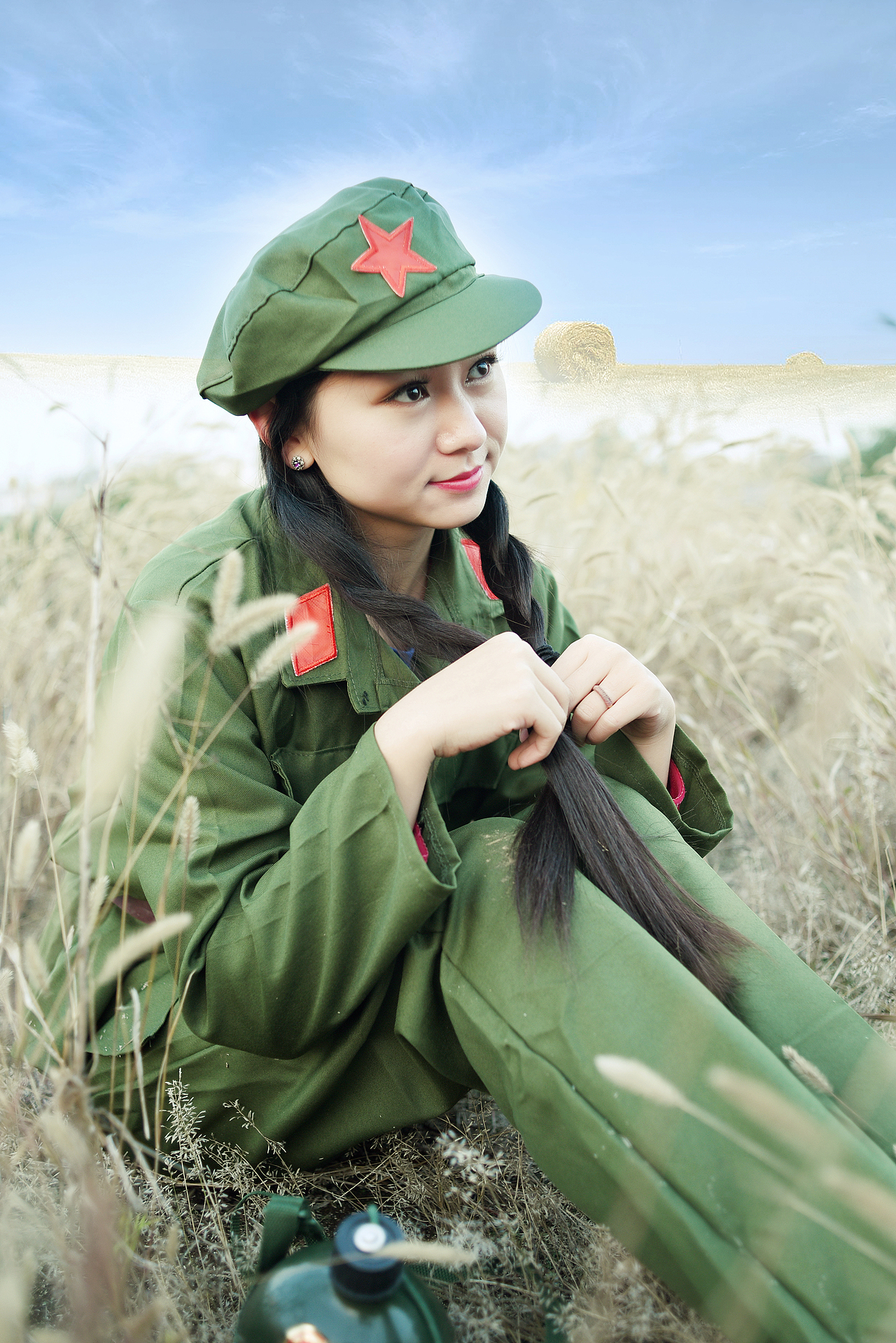 best小霞-军装（图ZNjMzNjA2MzY=） - 人像摄影 - 站酷设计师best小霞原创素材 - 站酷ZCOOL