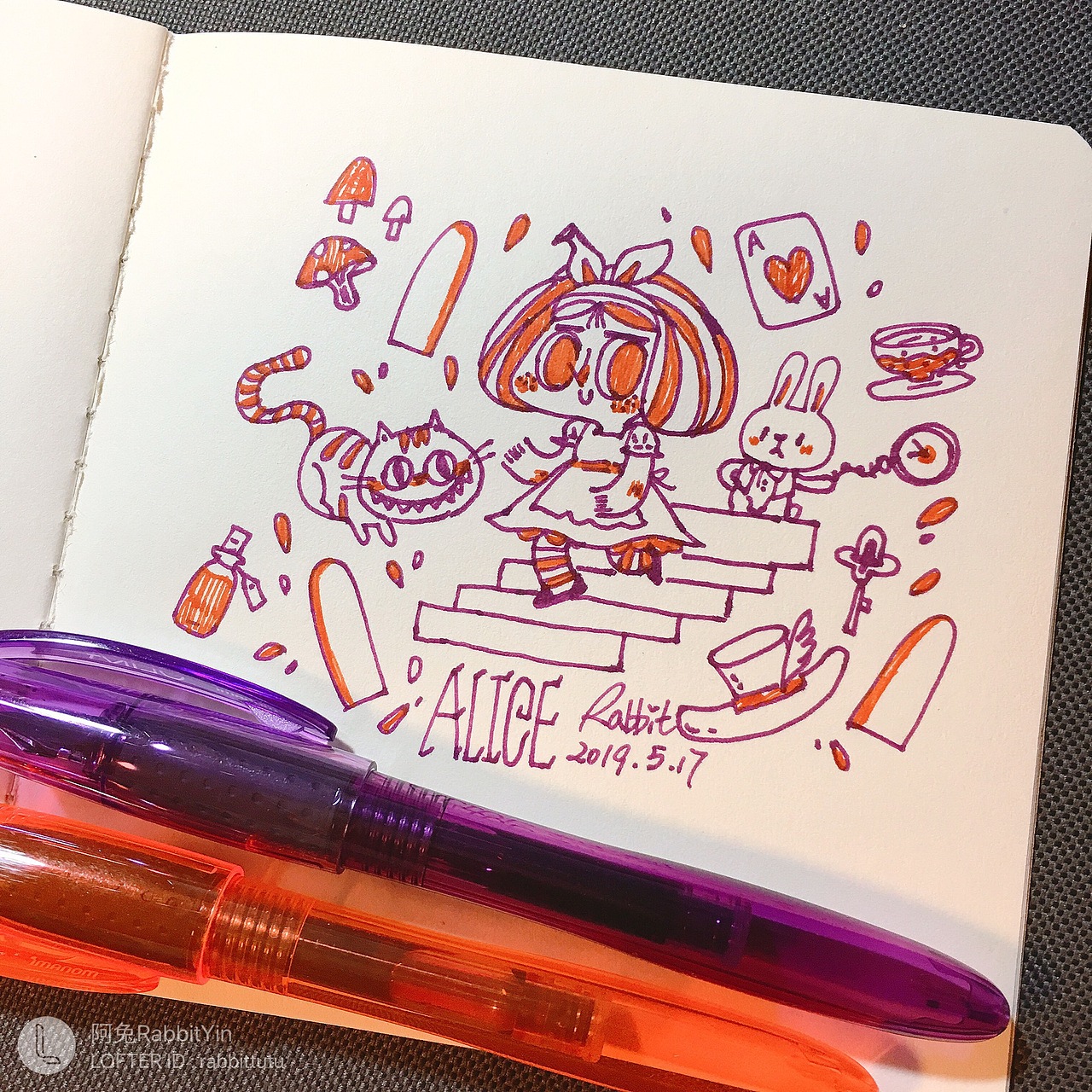 日常涂鸦（图ZMTYwOTAzMjQw） - 新锐潮流插画 - 站酷设计师阿兔RabbitYin原创素材 - 站酷ZCOOL