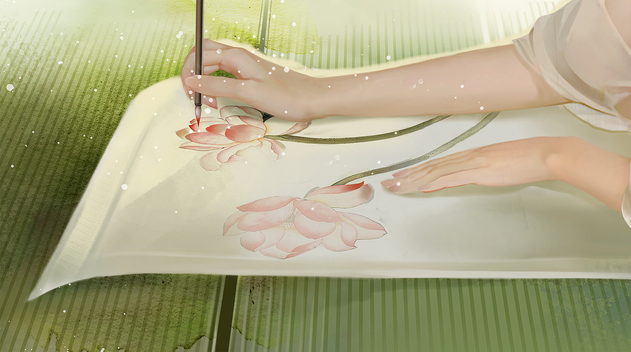 插画师非墨十二节气-夏至