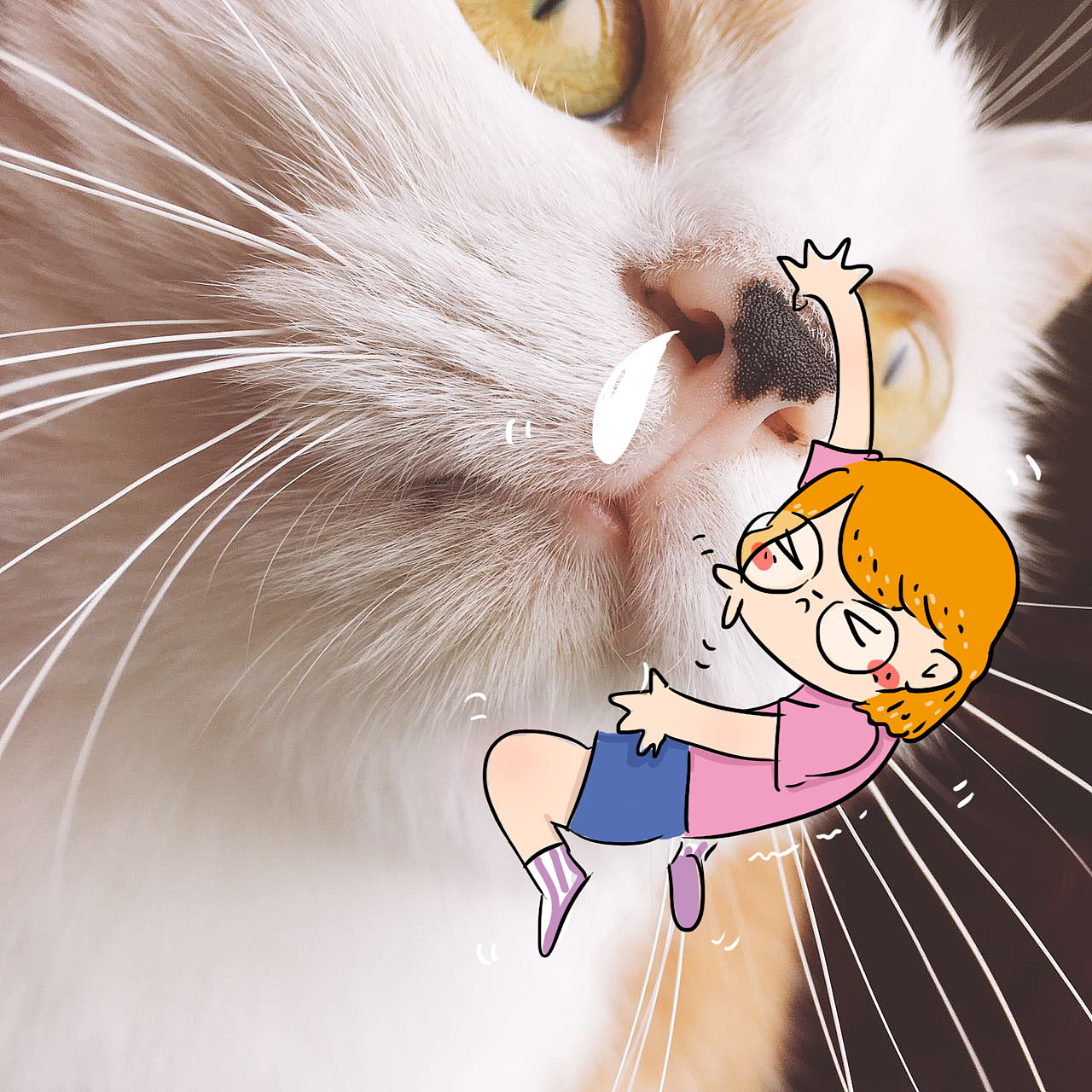 涂鸦照片,赋予他们生命