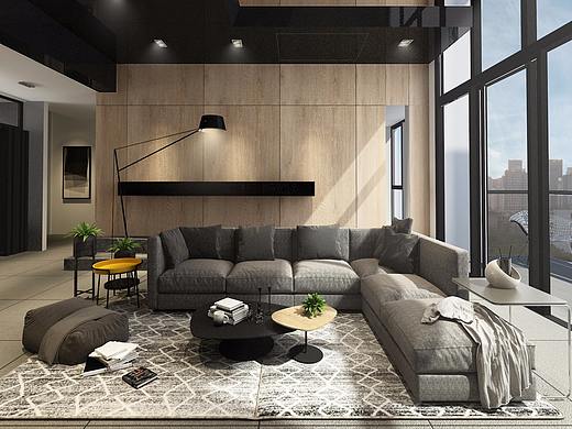 金山谷时尚复式家装