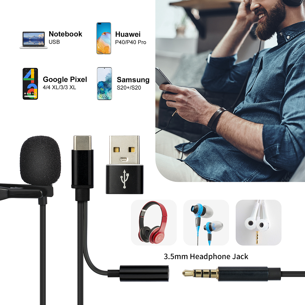 领夹麦克风（图ZMjc3Mjc0NDIw） - 电商 - 站酷设计师LYSStudio原创素材 - 站酷ZCOOL