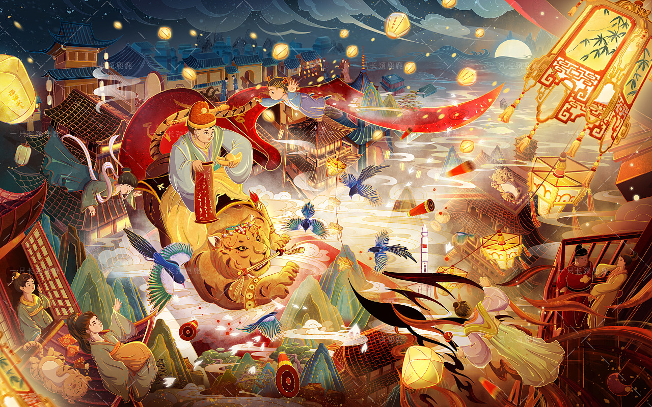 2022｜虎令·新生（图ZMjc2ODM2MjE2） - 创作习作 - 站酷设计师一只长颈鹿鹿原创素材 - 站酷ZCOOL