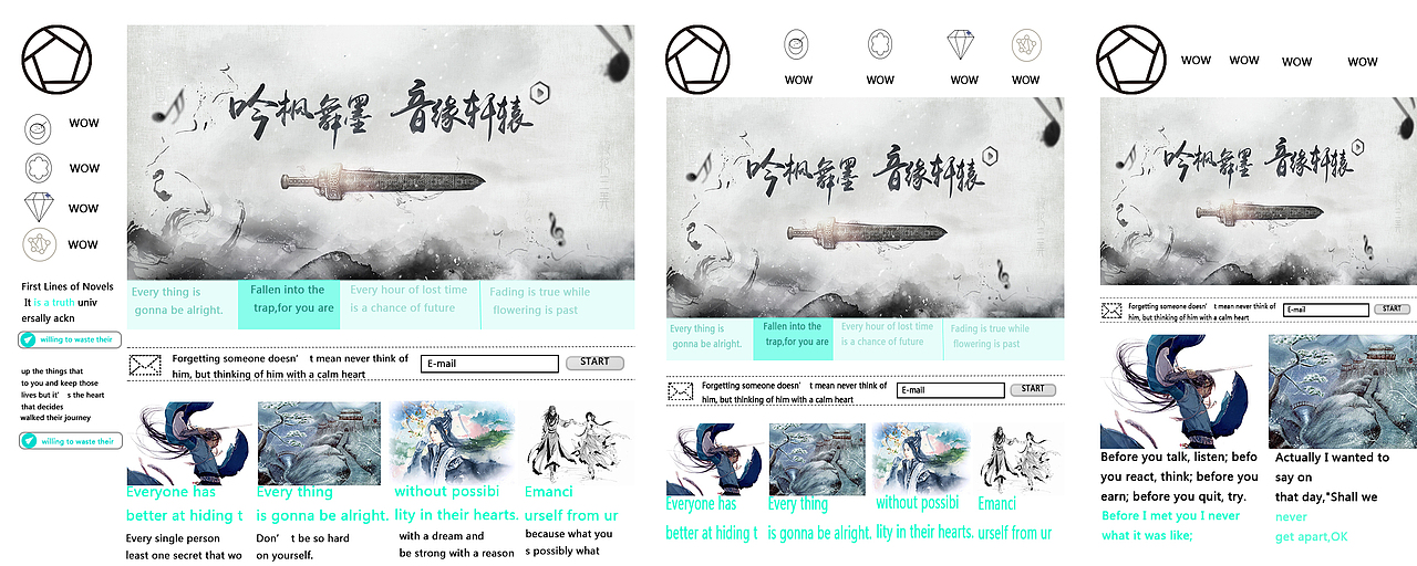 （电脑/掌上电脑/手机）网站导航（图ZMTAwMjQ4NjIw） - 宣传物料 - 站酷设计师户维建原创素材 - 站酷ZCOOL