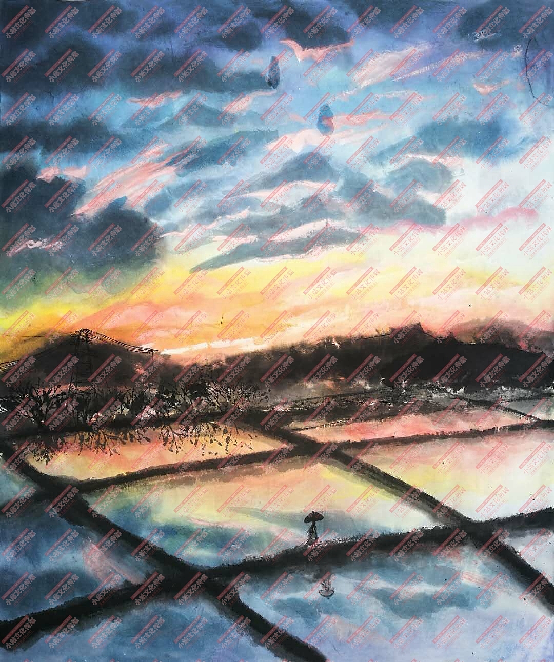 电脑作品 学生绘画作品 中小学电脑绘画作品制作