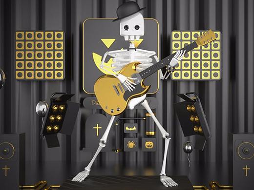 《亡灵舞台》C4D系列