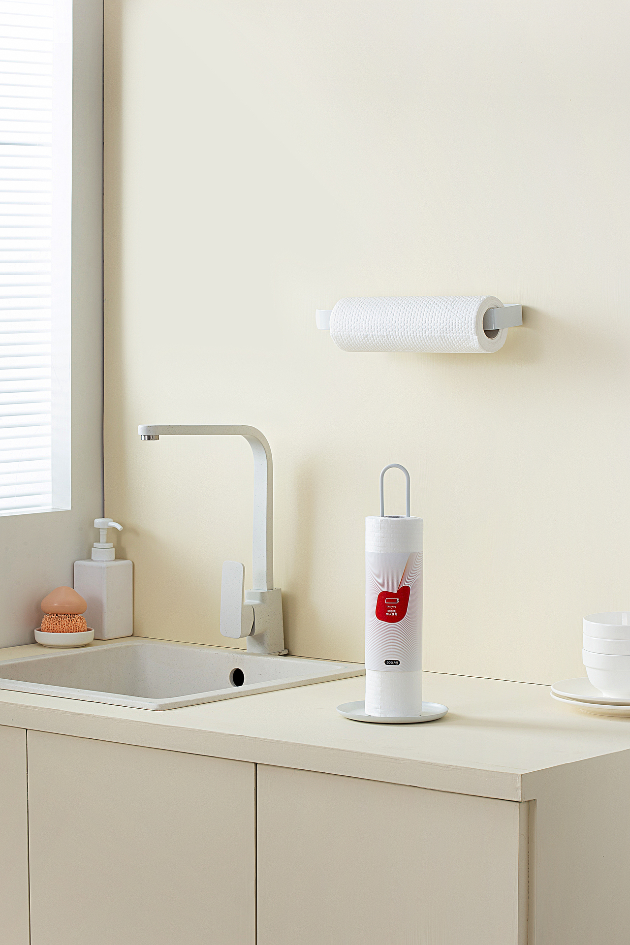 日用品 厨房系列 厨房纸 饺子盒 碗筷架（图ZMjQ1NTU0Mjg0） - 产品摄影 - 站酷设计师喵之celeste原创素材 - 站酷ZCOOL