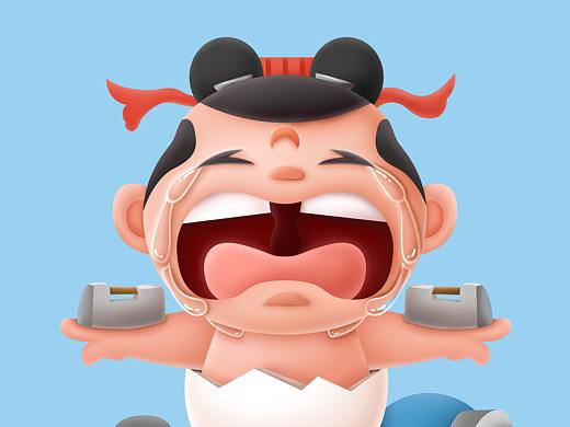 蛋生孵化記（個人主頁-ZNTUxMTkyMDg=） - IP形象 - 站酷設計師不想畫畫的李富貴原創(chuàng)素材 - 站酷ZCOOL