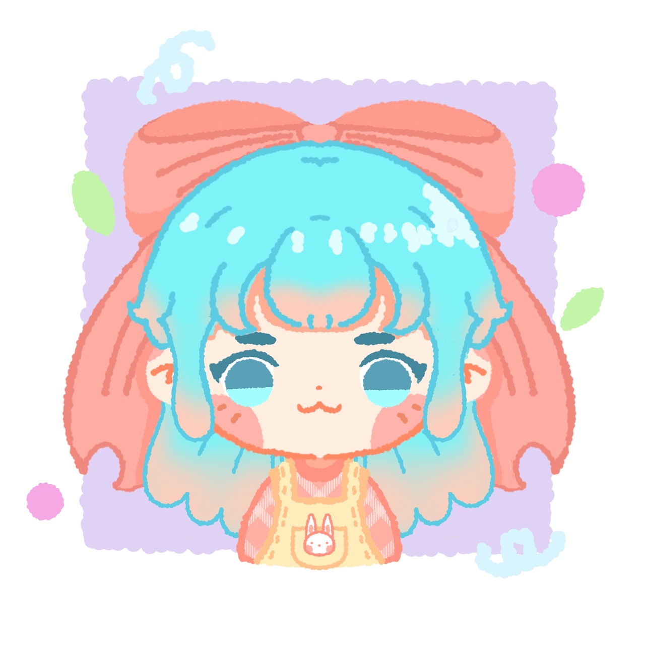 最近画的小头像,喜欢可点赞自取