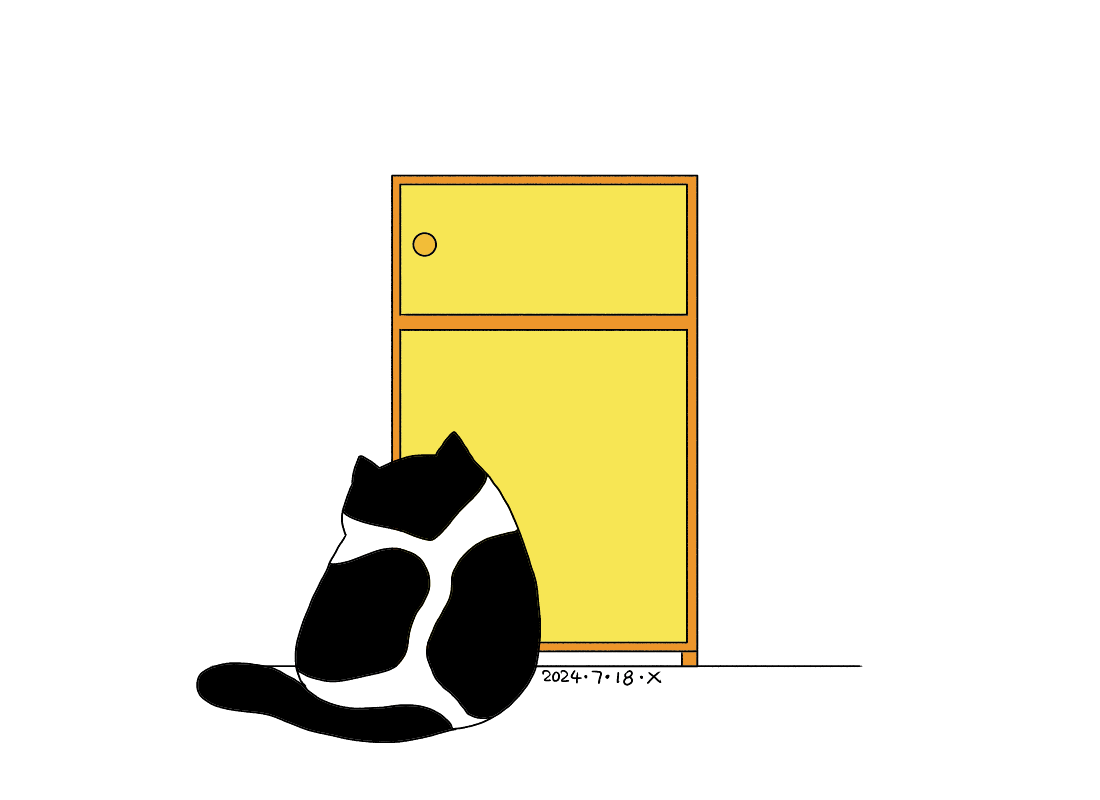 猫咪日常|每日一画第十七弹