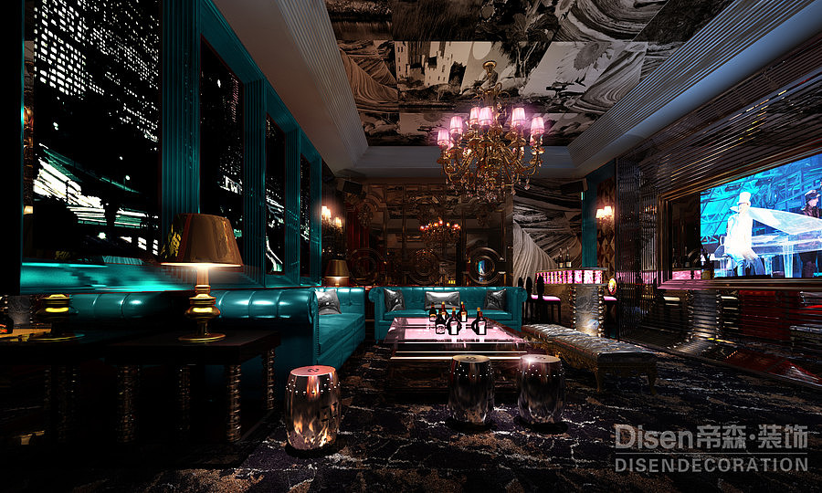 南京精品KTV设计|南京主题KTV装修|商务KTV装修设计