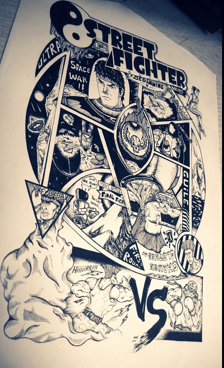 imledaear原创△ 手绘复古海报