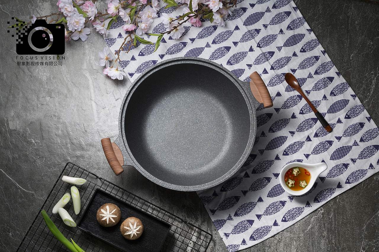 申久泰麦饭石锅拍摄（图ZOTkxNDk3NTY=） - 产品摄影 - 站酷设计师聚象影视传媒原创素材 - 站酷ZCOOL