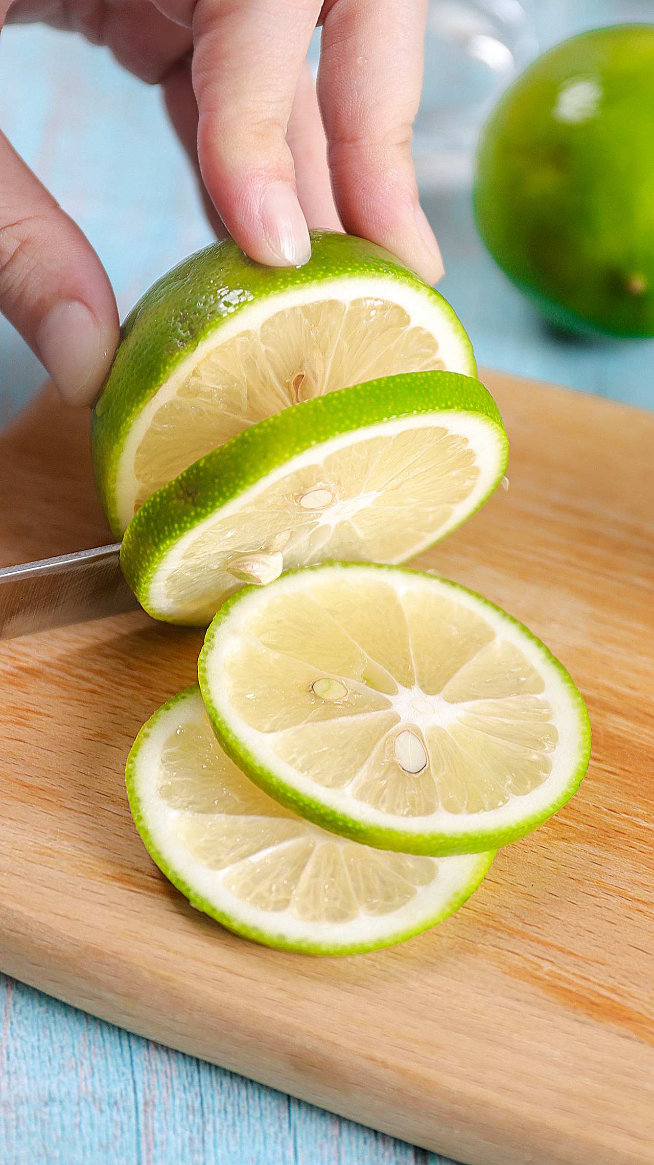 水果拍摄海南青柠檬