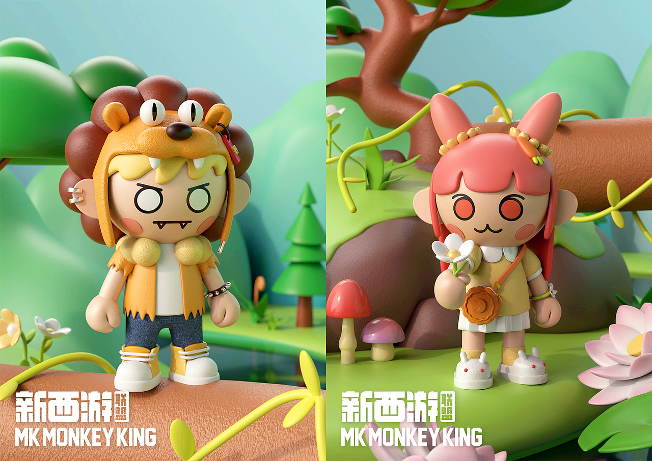 新西游联盟（图ZMjgzODQ2MjYw） - 其他三维 - 站酷设计师阿柯Ke原创素材 - 站酷ZCOOL