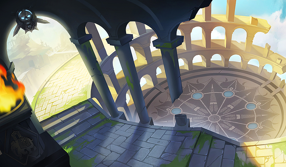 竞技场|插画|游戏原画|幼稚园画师_原创作品-站酷zcool