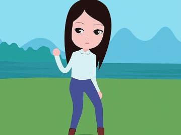 舞蹈动作动画制作flash动画ae逐帧动画制作