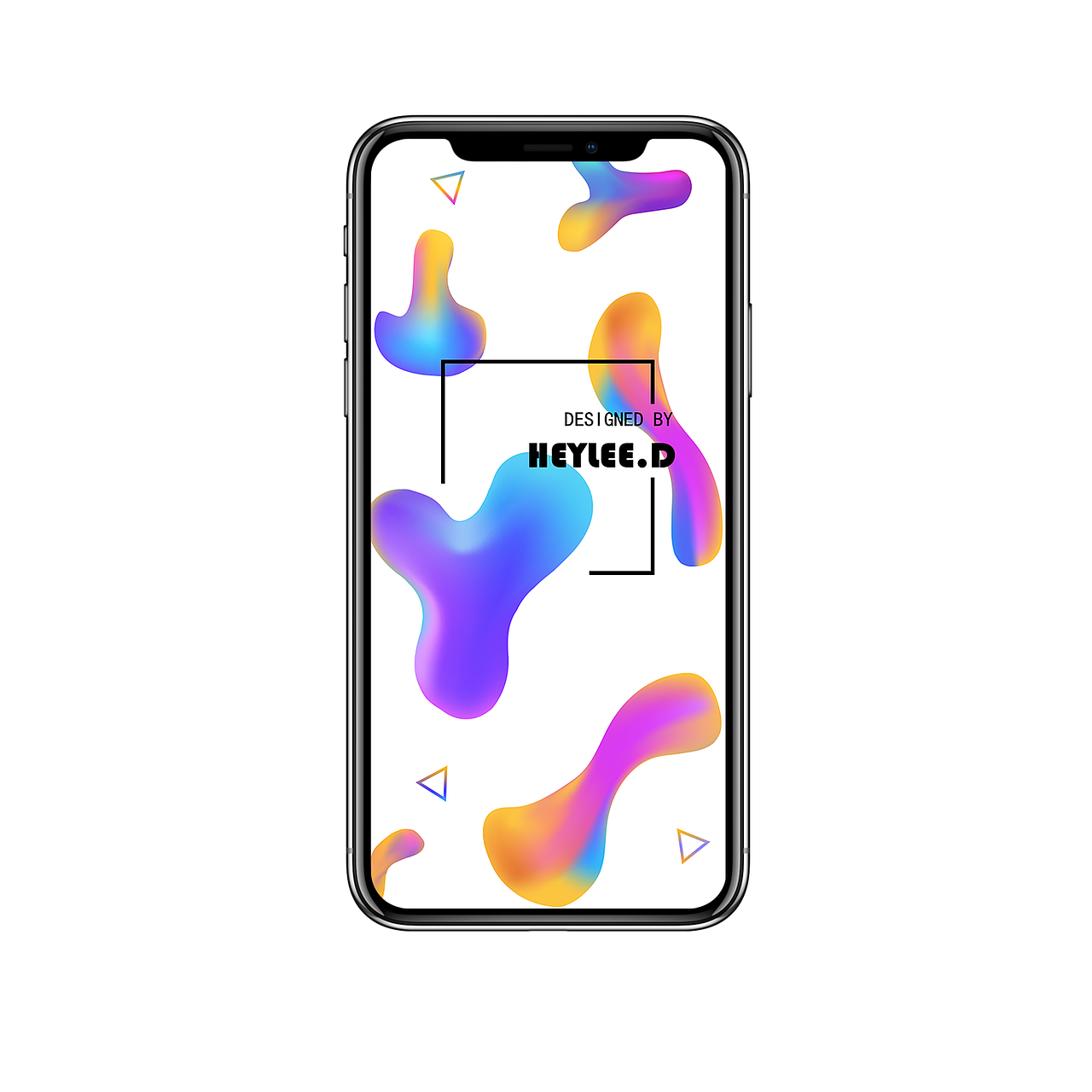 iPhoneX流体渐变风格壁纸（图ZMTAyMjgwMTE2） - 主题/皮肤 - 站酷设计师嘻嘻瓜原创素材 - 站酷ZCOOL