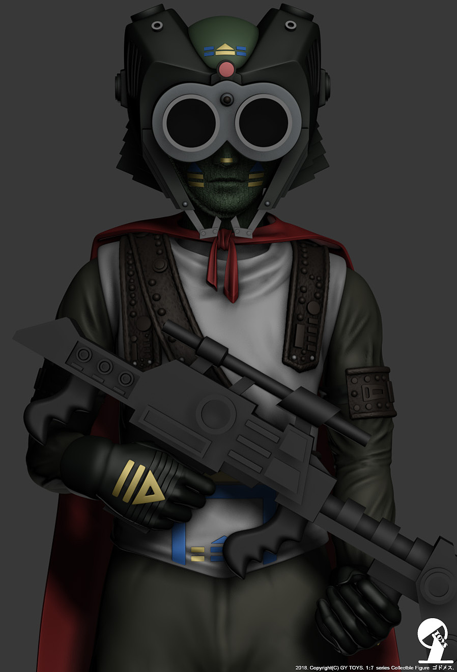 为了情怀 系列之 3D打印 恐龙特急克塞号 格德米斯星人（图ZMTI3MzYxOTMy） - 手办/模玩 - 站酷设计师JohnnyG原创素材 - 站酷ZCOOL