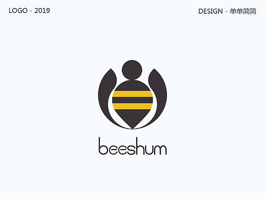 一款婴儿用品电商logo-beeshum