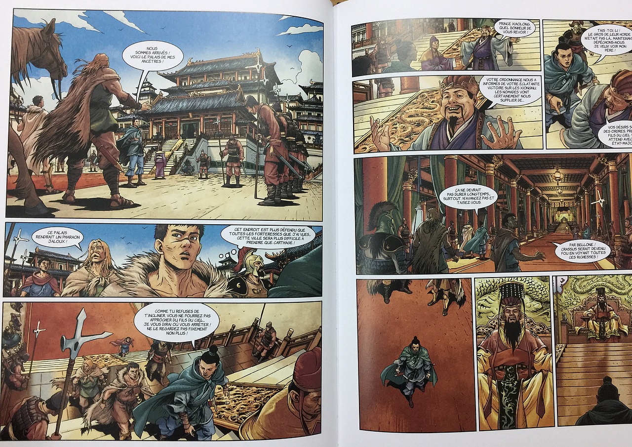 新画法国漫画内页（图ZNzEwMDY2MjA=） - 单幅漫画 - 站酷设计师杨咩原创素材 - 站酷ZCOOL