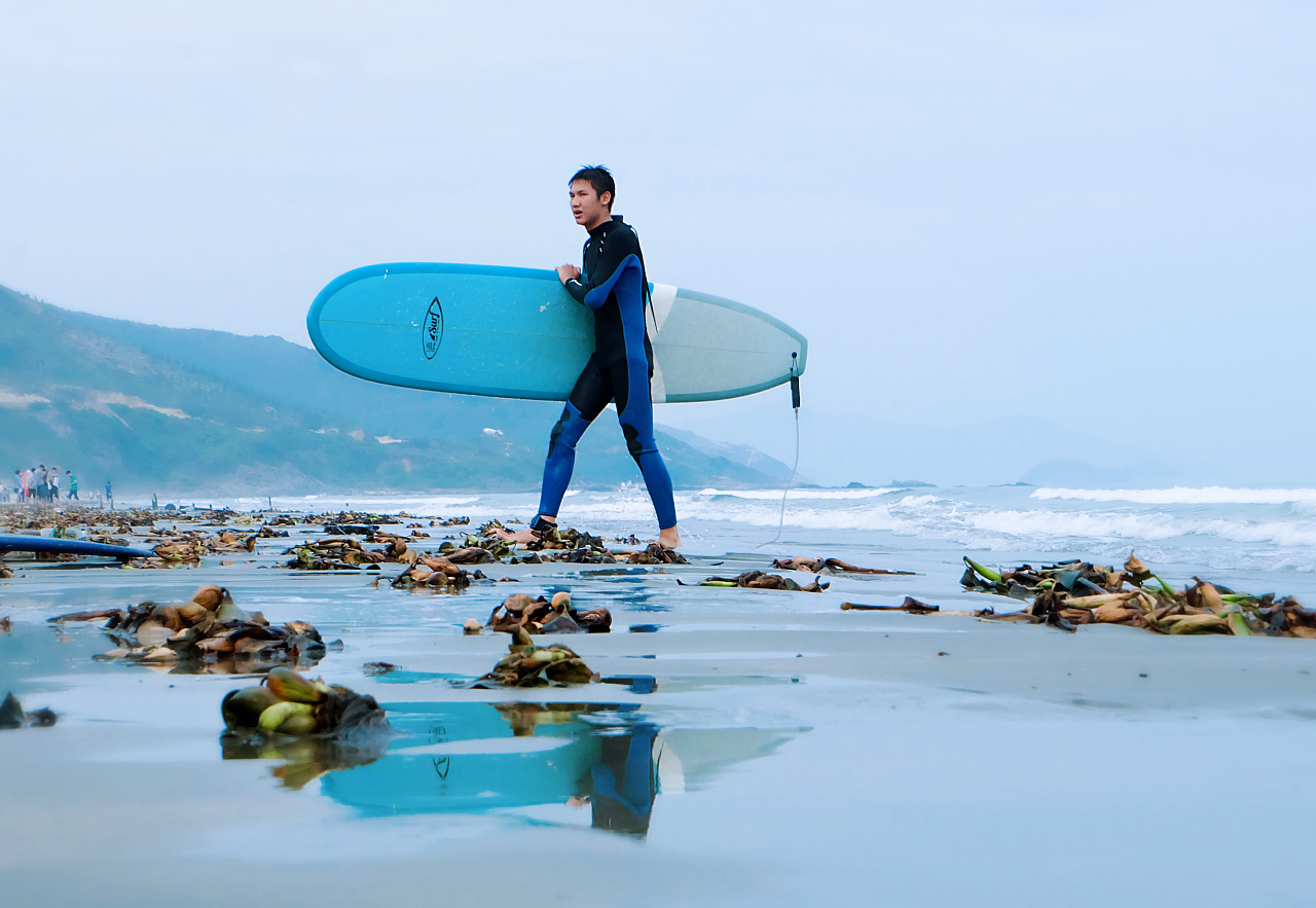 海边/日落/人像