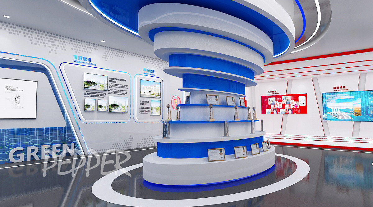 交建展厅效果图设计（图ZMjc5NTcyMDcy） - 其他三维 - 站酷设计师pepper1110原创素材 - 站酷ZCOOL