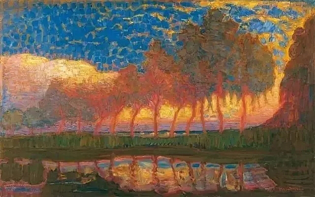 / Trees on the Gein,1907 /
