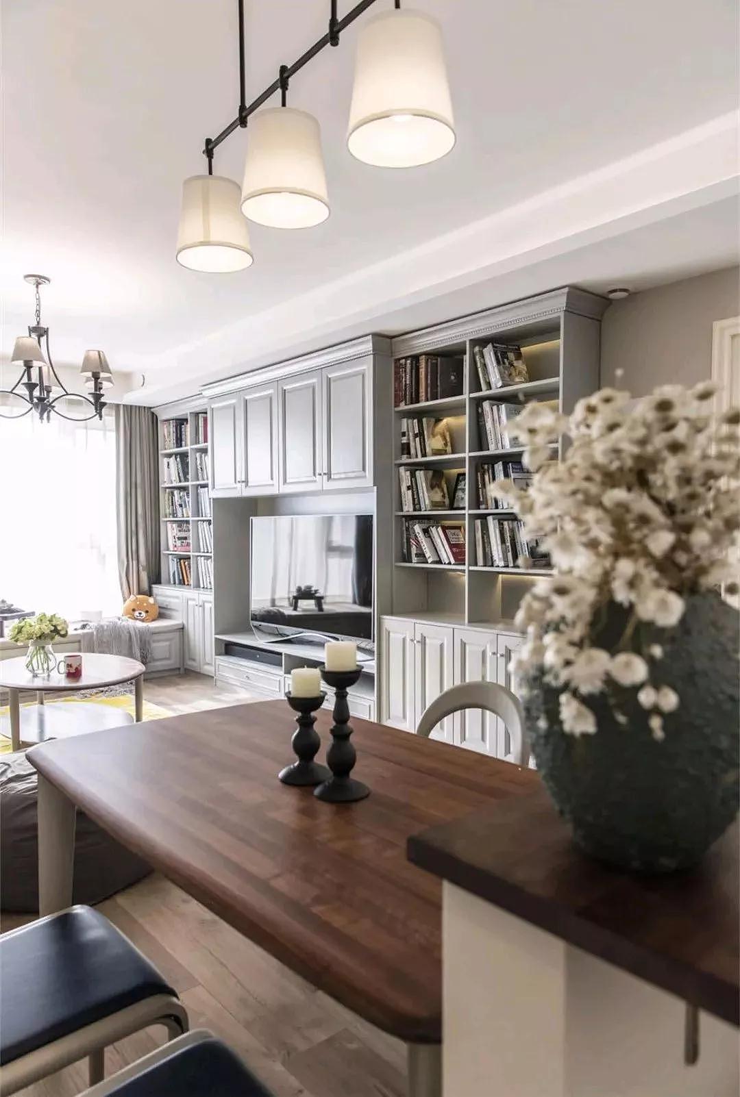 110㎡簡(jiǎn)約美式家裝案例（圖ZMTQxNTIzNTY4） - 家裝設(shè)計(jì) - 站酷設(shè)計(jì)師家裝GCC原創(chuàng)素材 - 站酷ZCOOL