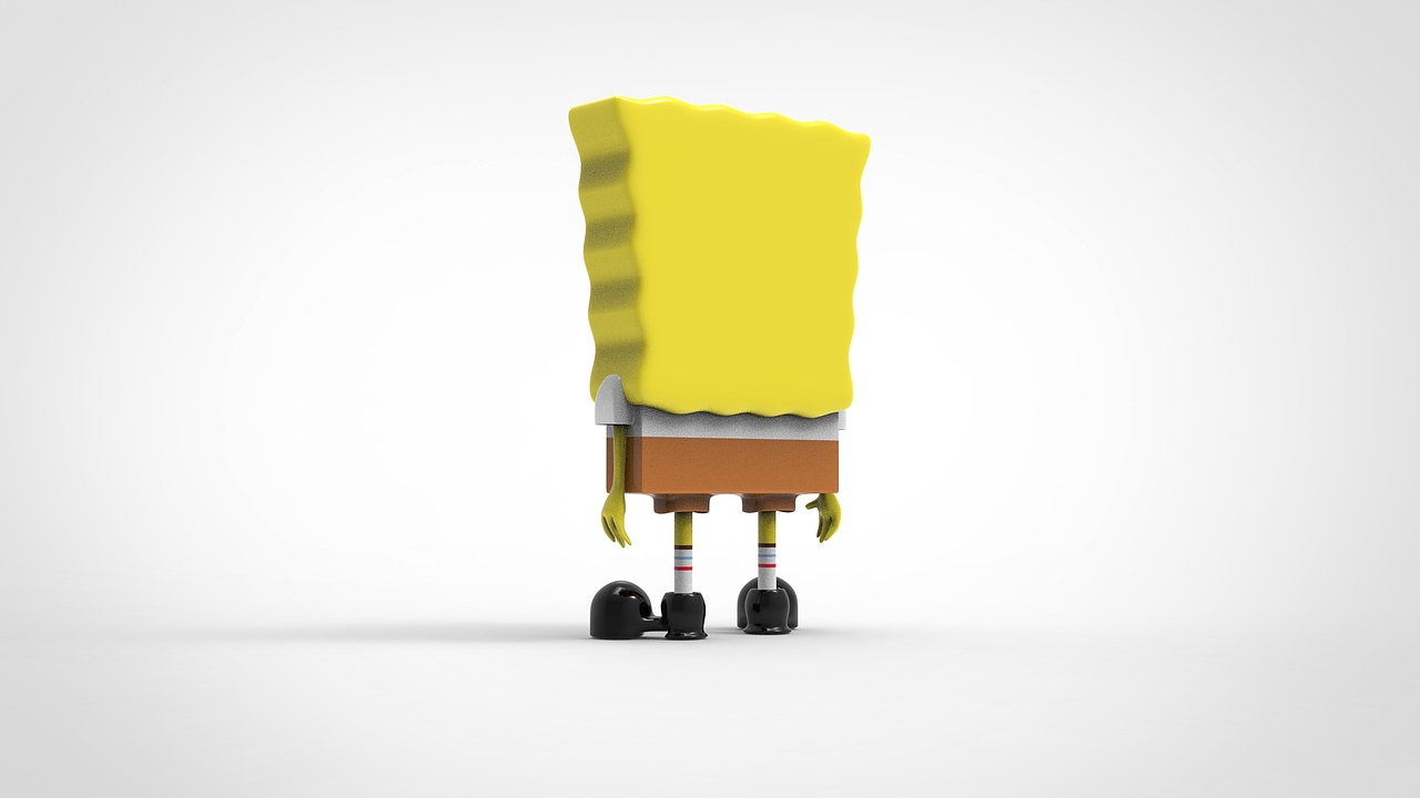 海绵宝宝建模练习