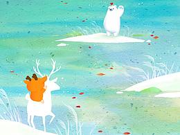 时光萌友节气节日壁纸