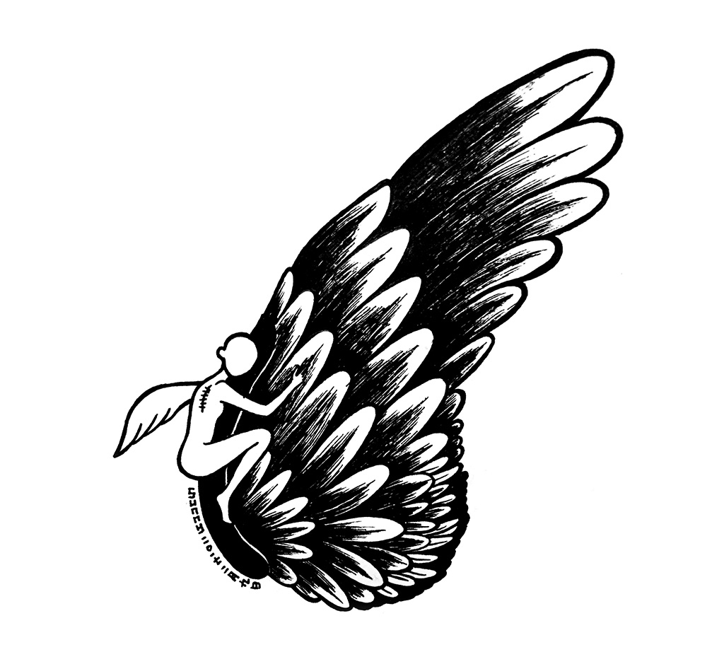 手绘黑白小画合集|插画|创作习作|sunnyroger - 原创作品 - 站酷 (zco