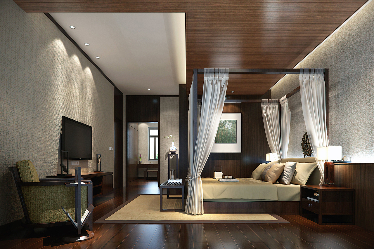 中式别墅设计（图ZMTk0MjMwNDQ=） - 建筑/空间 - 站酷设计师otika2046原创素材 - 站酷ZCOOL