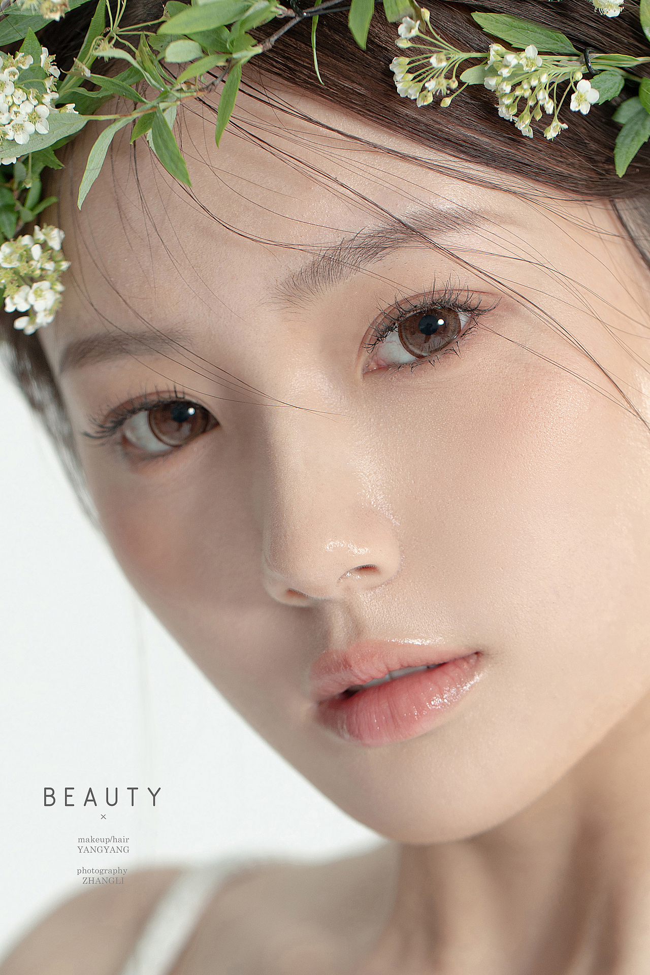 美妆人像拍摄-春日裸妆（图ZMjQ3Mzg0Njgw） - 人像摄影 - 站酷设计师丶心五口原创素材 - 站酷ZCOOL