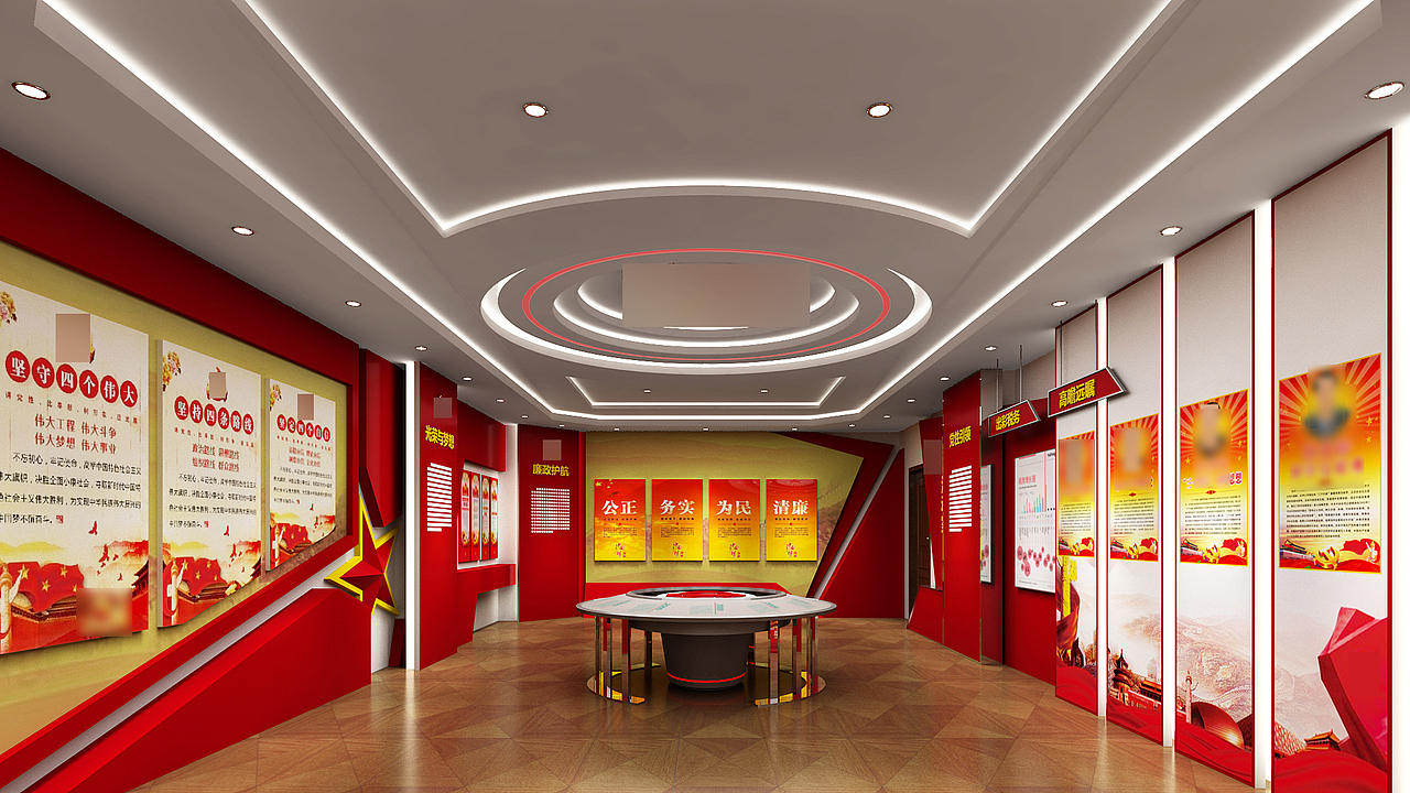 展馆活动室（图ZMjgyMjk1NDUy） - 展陈设计 - 站酷设计师河南云德设计原创素材 - 站酷ZCOOL