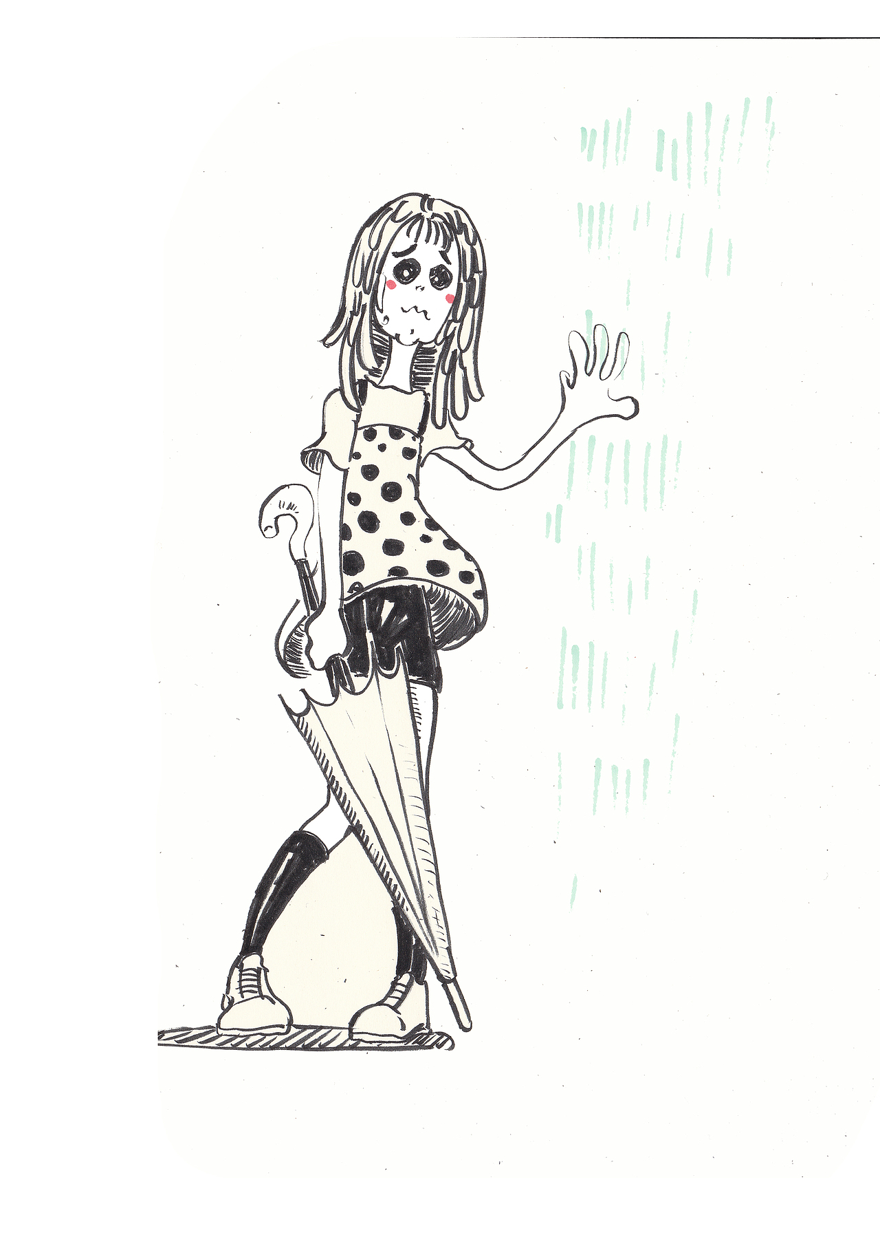 4月22号天津在下雨